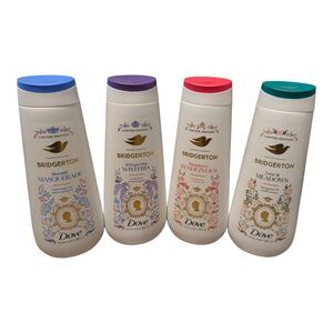 Dove Bridgerton Limited Edition Body Wash Collection Set Of 4 Masquerade Meadows